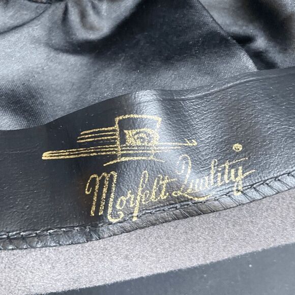 Vintage 1940s - 1950s Bollman USA Botany 500 Light Grey 100% Wool Fedora - Picture 5 of 12